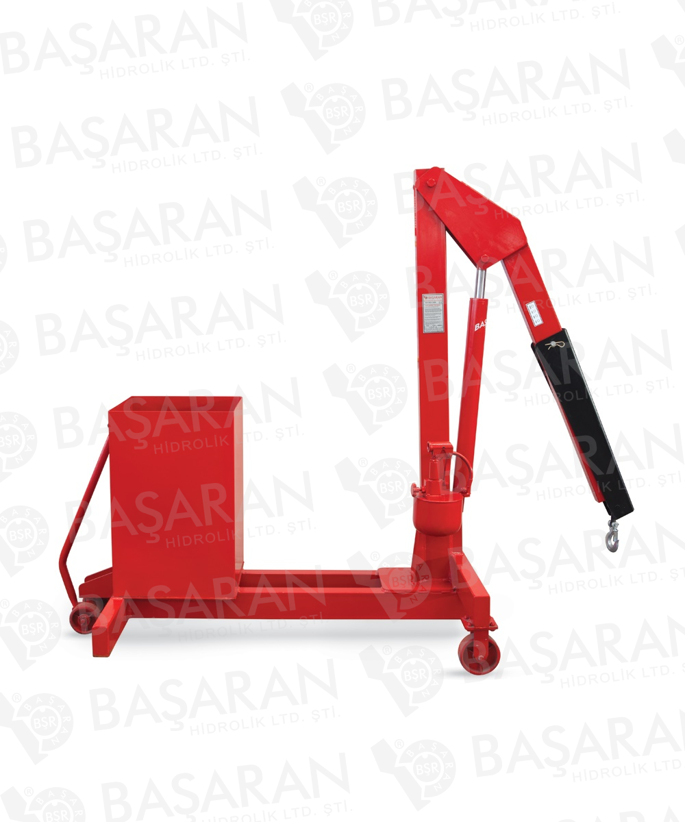 BŞR-251 1 Ton Balance Weighted Hydraulic Garage Crane